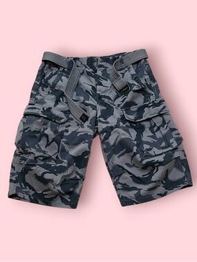 Armani Exchange Men’s Cargo Shorts (Camouflage)